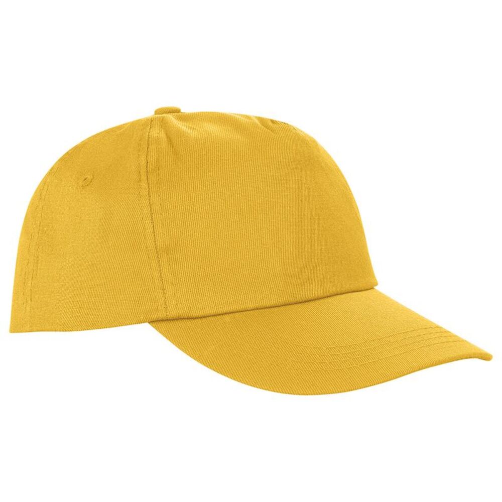 Result Headwear Houston 5 Panel Cap / Yellow